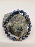 Bracelet Cyanite bleue 8 mm