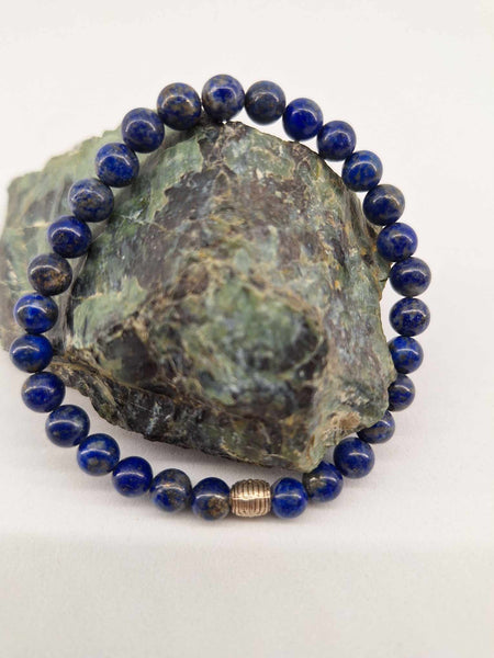 Bracelet Lapis Lazuli 6 mm pierre naturel