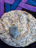 Pendentif Larvikite en pierre naturel